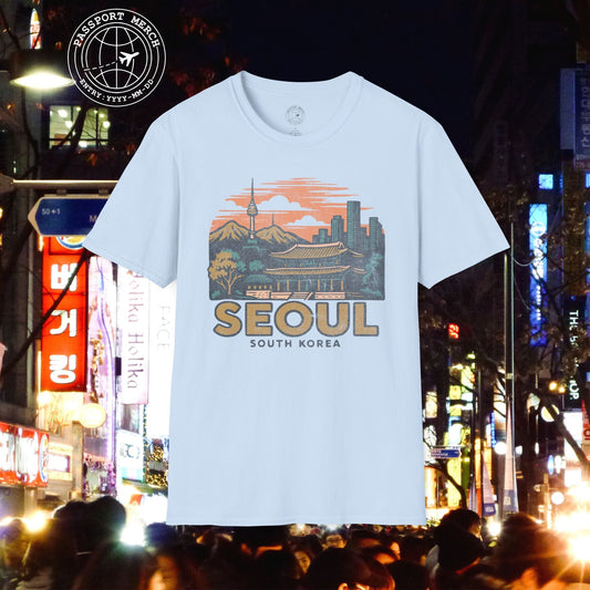 Seoul, South Korea - 80's Vintage T-Shirt