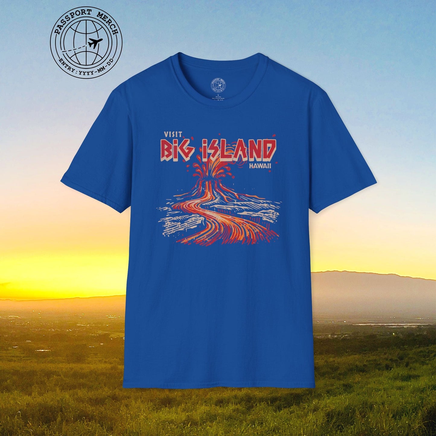 Vintage Visit Big Island, Hawaii T-Shirt
