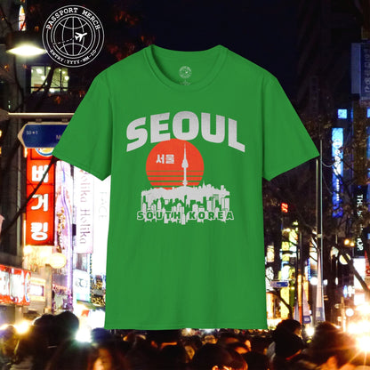 Seoul Retro Vintage Sunset, Korea T-Shirt