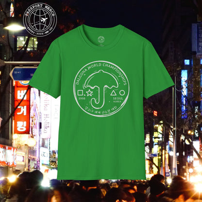 Vintage Dalgona World Championships, Seoul, South Korea T-Shirt