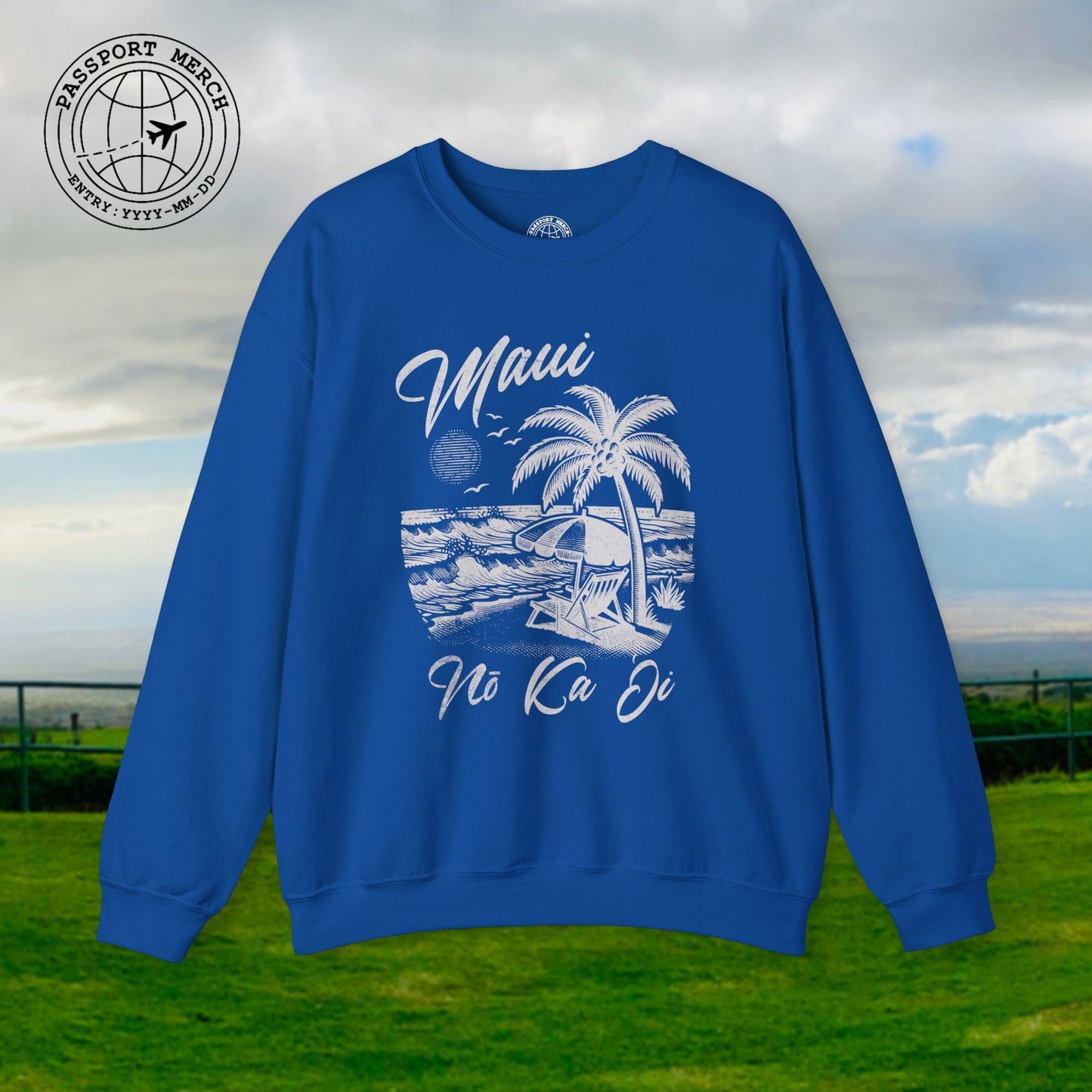 Maui No Ka Oi Hawaii Crewneck