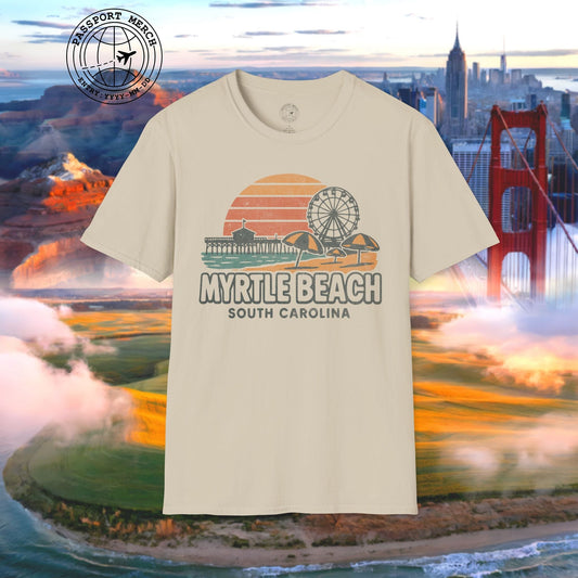 Myrtle Beach, South Carolina - 80's Vintage T-Shirt