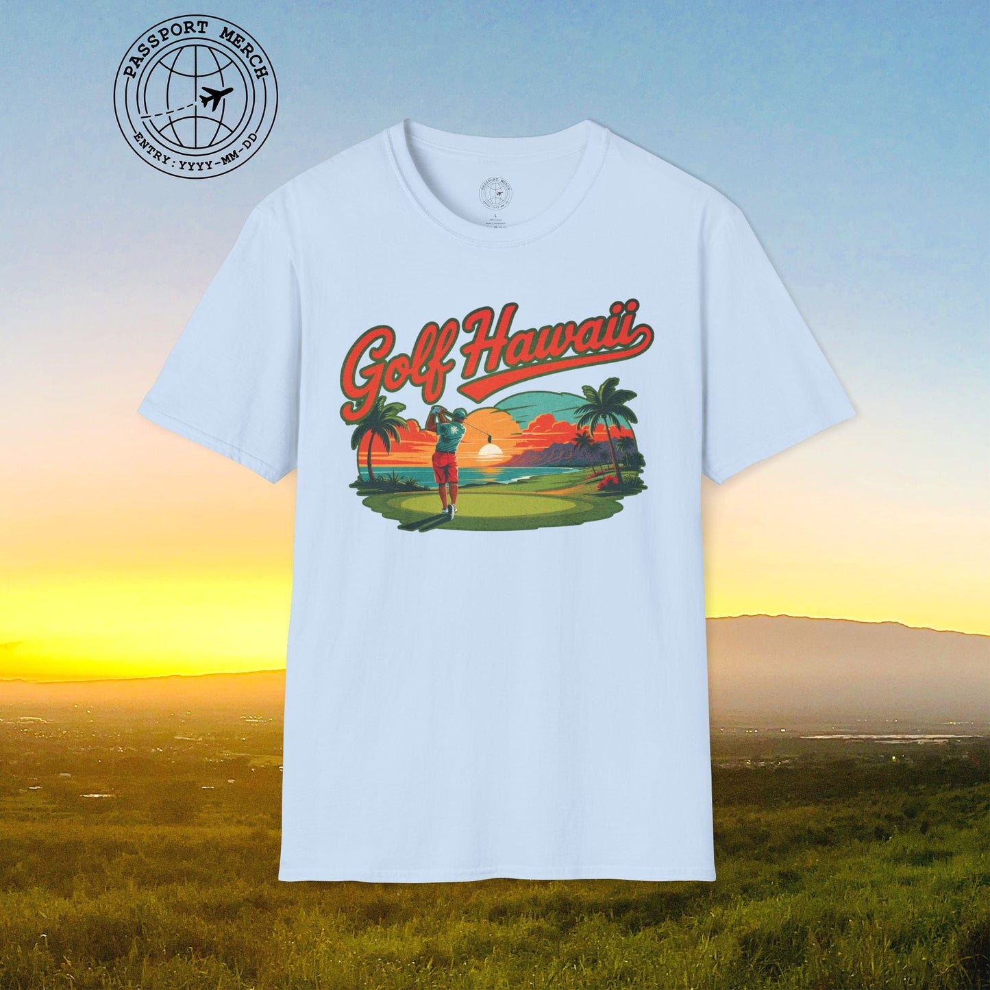Retro Golf Hawaii T-Shirt