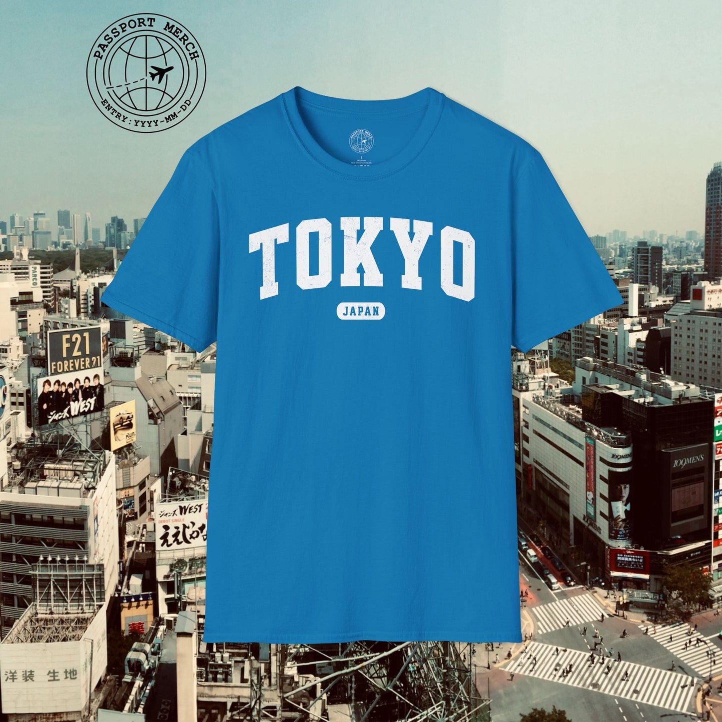 Classic Athletic (Bucket List Edition), Tokyo, Japan T-Shirt