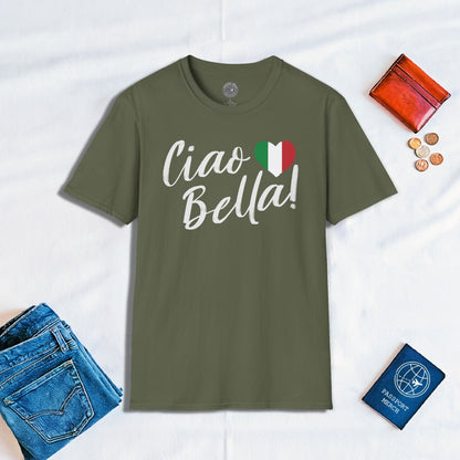 Ciao Bella Heart Italy T-Shirt