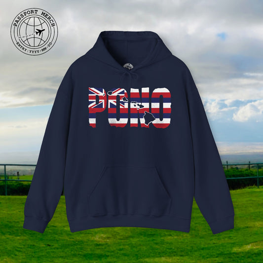 Hawaii Pono Letter Flag Hoodie