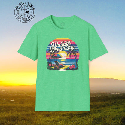 Retro Waikiki Dreaming, Hawaii T-Shirt