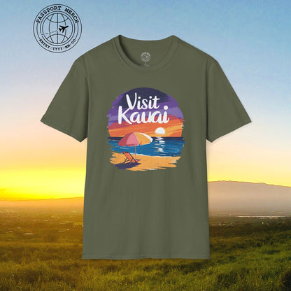 Retro Visit Kauai Hawaii T-Shirt