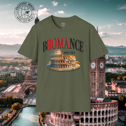 bROMAnce, Rome Italy T-Shirt