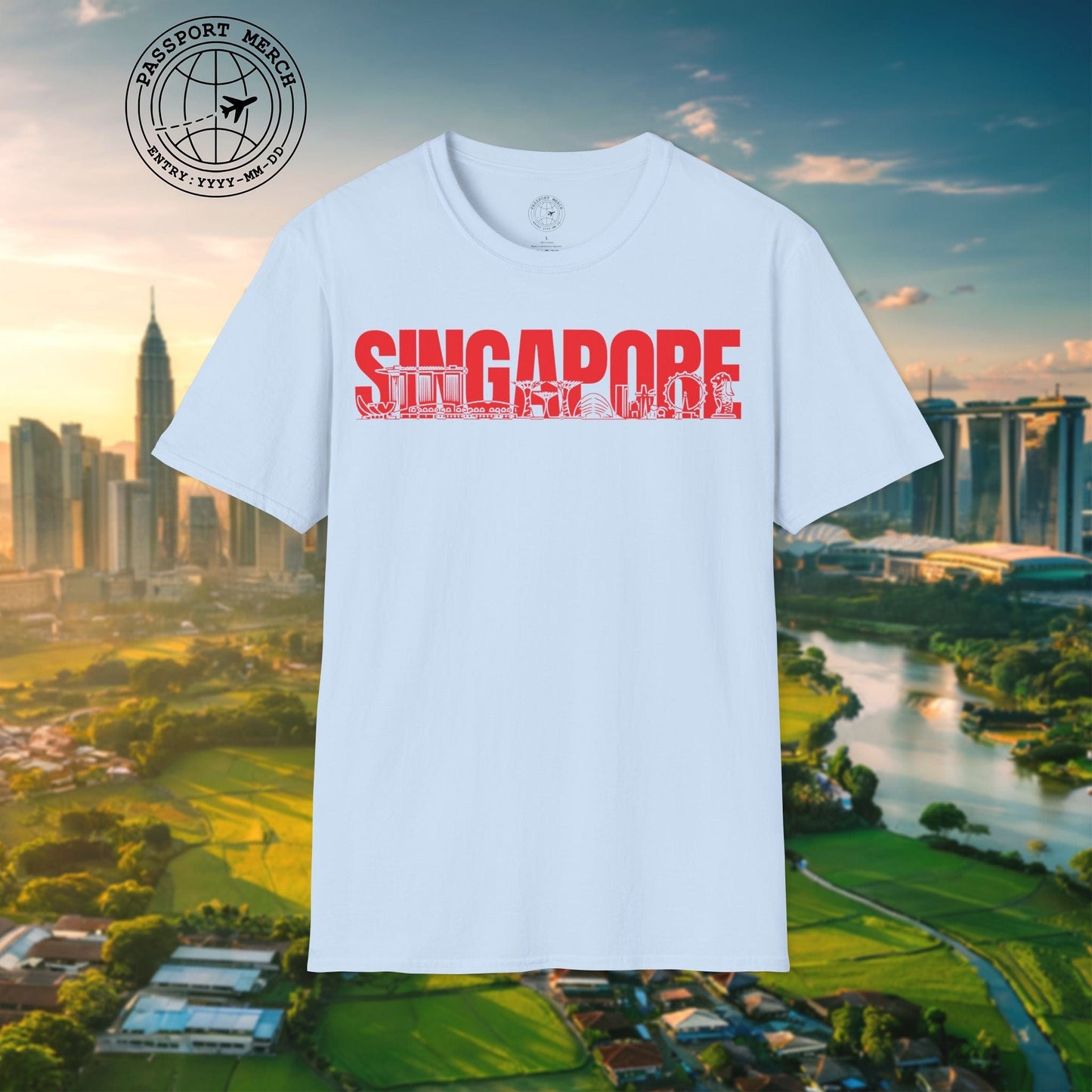 Singapore Monochrome Memories T-Shirt