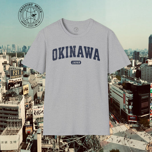 Classic Athletic (Bucket List Edition), Okinawa, Japan T-Shirt