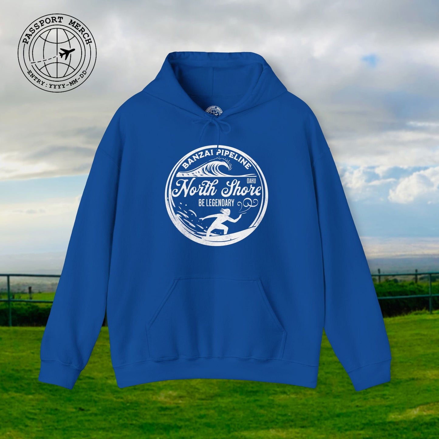 Be Legendary, Banzai Pipeline, Oahu Hawaii Hoodie