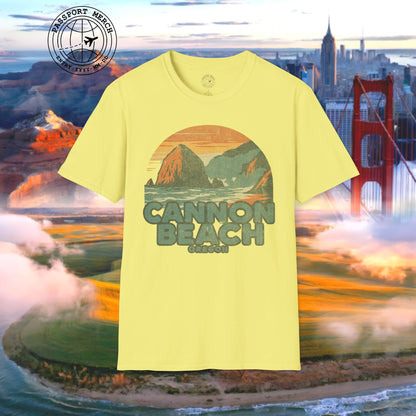 Cannon Beach, Oregon - 80's Vintage T-Shirt