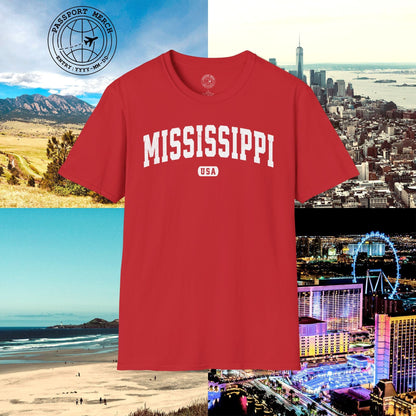 Classic Athletic, Mississippi (50 States Edition) T-Shirt