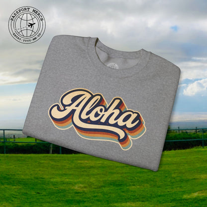 Classic 70s, Aloha, Hawaii Crewneck