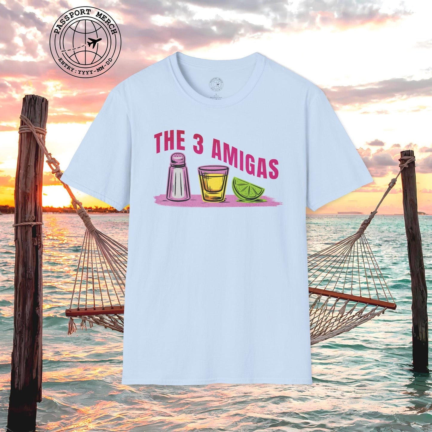 The 3 Amigas, Mexico T-Shirt