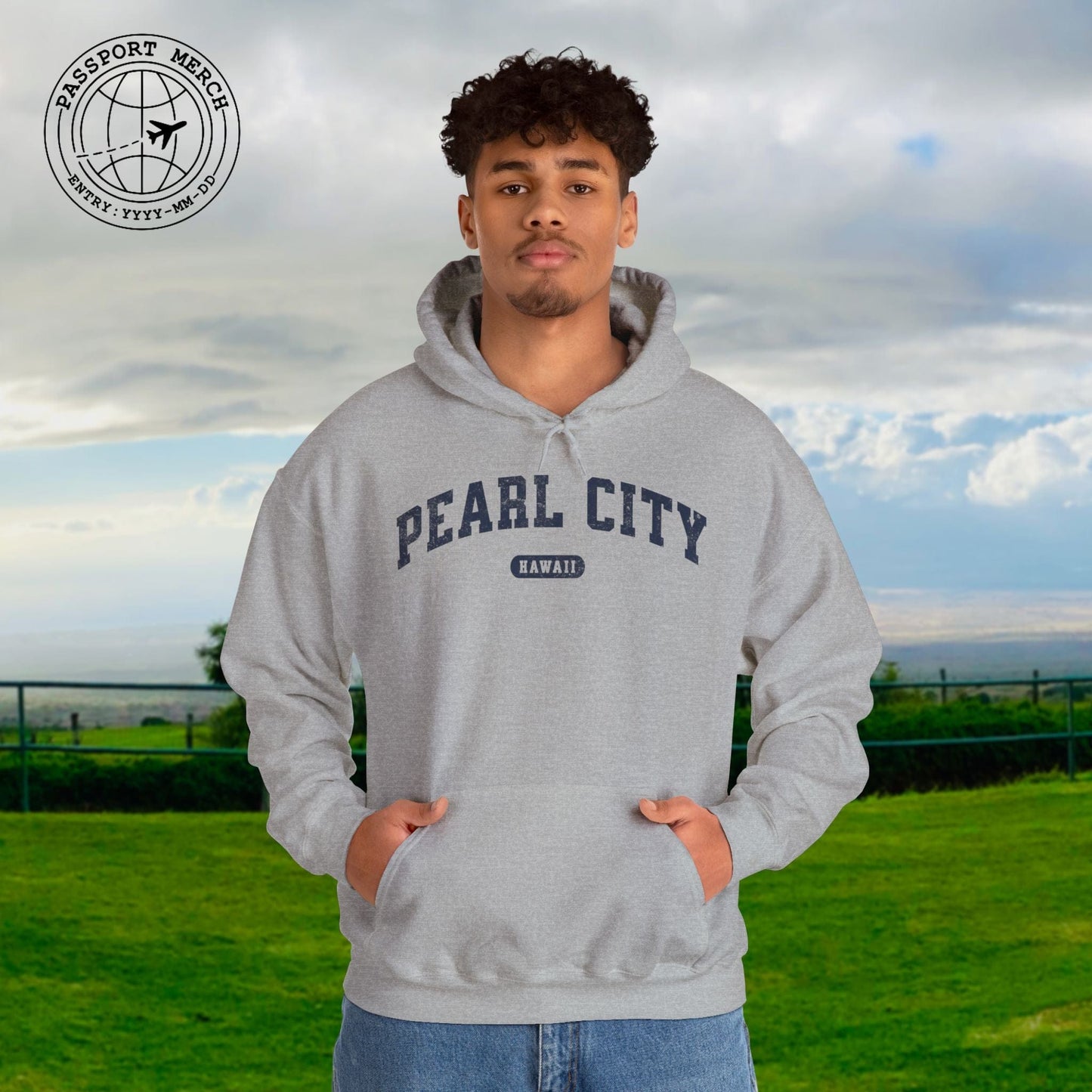 Classic Athletic, Pearl City, Hawaii (Fan Service) Hoodie