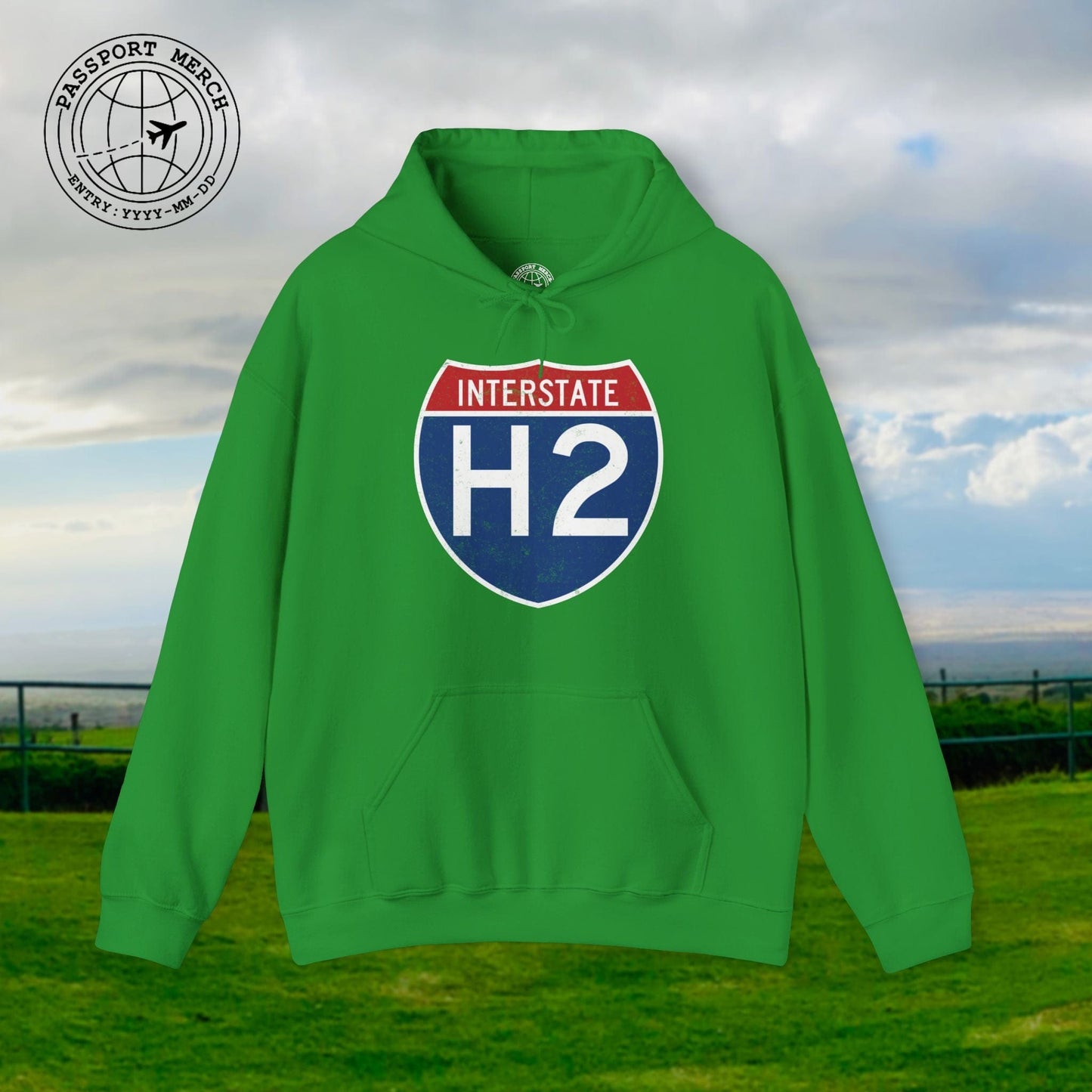 Signs of Wanderlust, Interstate H2, Hawaii Hoodie