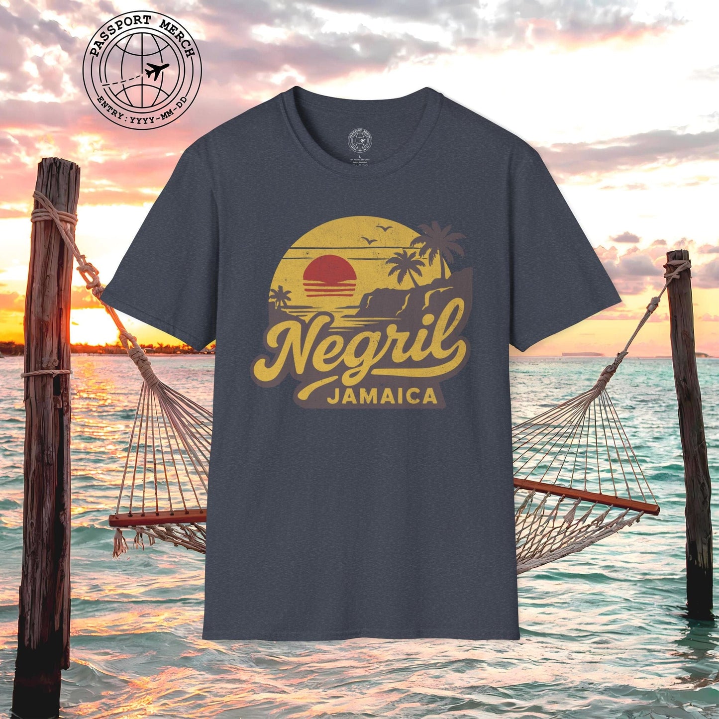 Negril, Jamaica - 80's Vintage T-Shirt