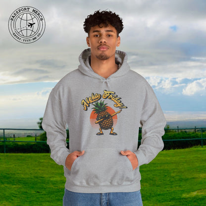 Aloha Friday Dabbing Pineapple Hawaii Hoodie