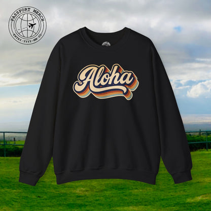 Classic 70s, Aloha, Hawaii Crewneck