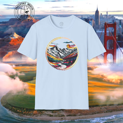 Modern Alpine Wanderlust, Colorado T-Shirt