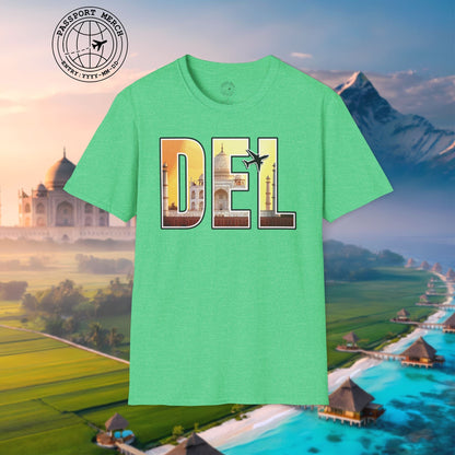 Airport Window New Delhi India DEL T-Shirt