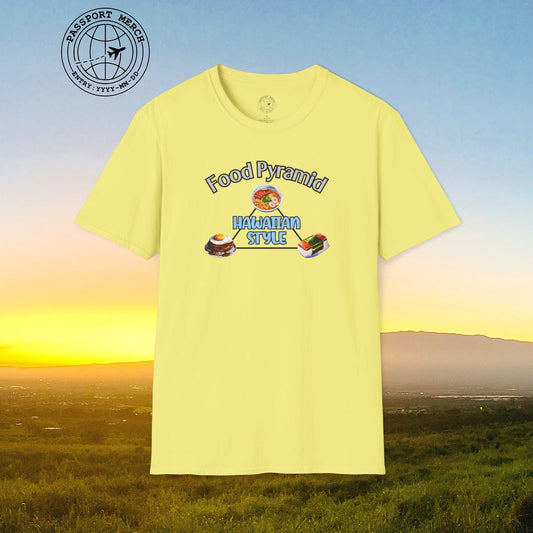 Food Pyramid Hawaiian Style T-Shirt