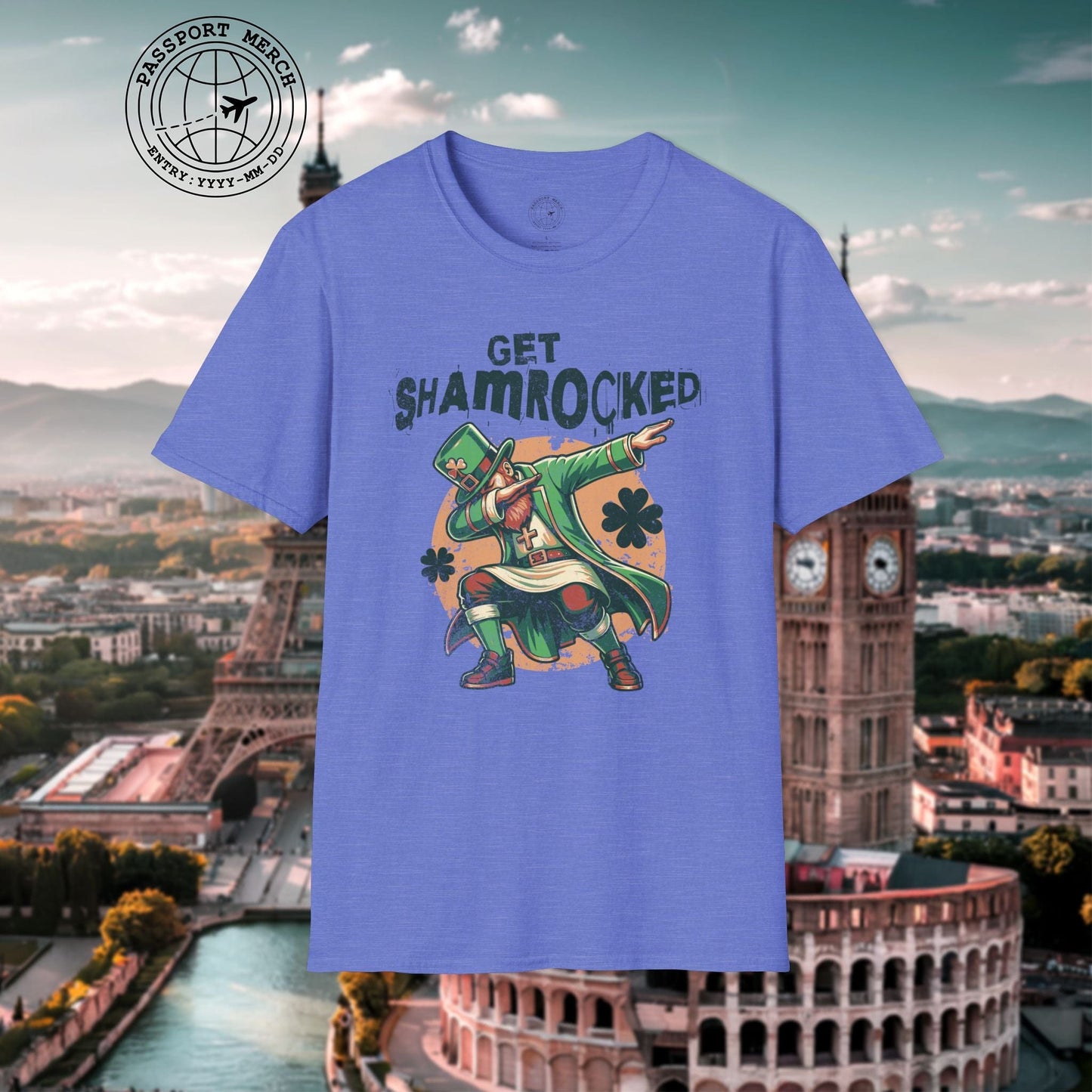Get Shamrocked, Ireland T-Shirt