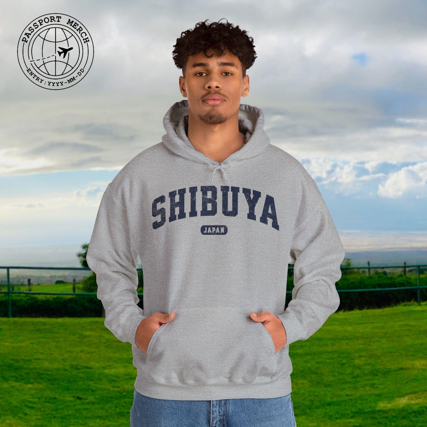 Classic Athletic (Bucket List Edition), Shibuya, Japan Hoodie
