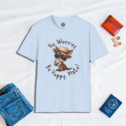 No Worries, Be Hoppy, Mate! Australia T-Shirt