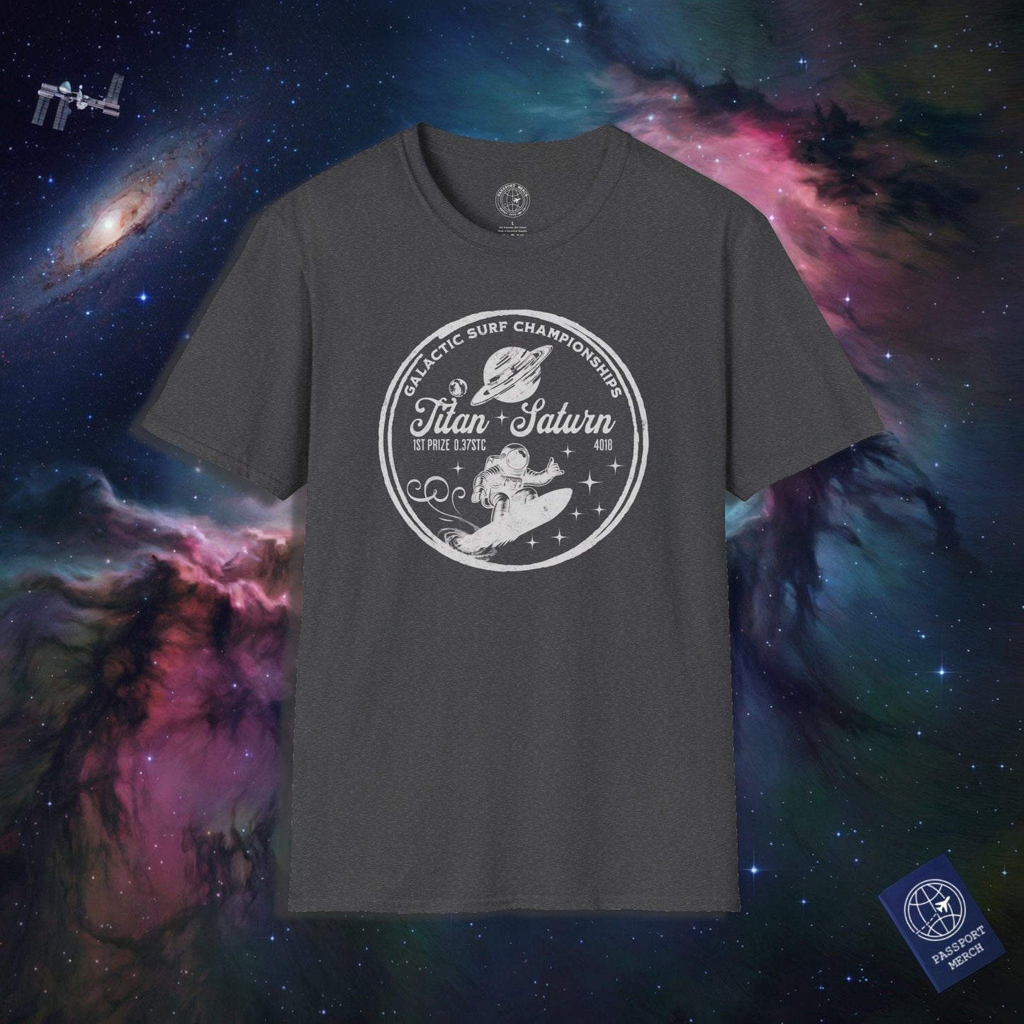 Galactic Surf Championships, Titan, Saturn T-Shirt