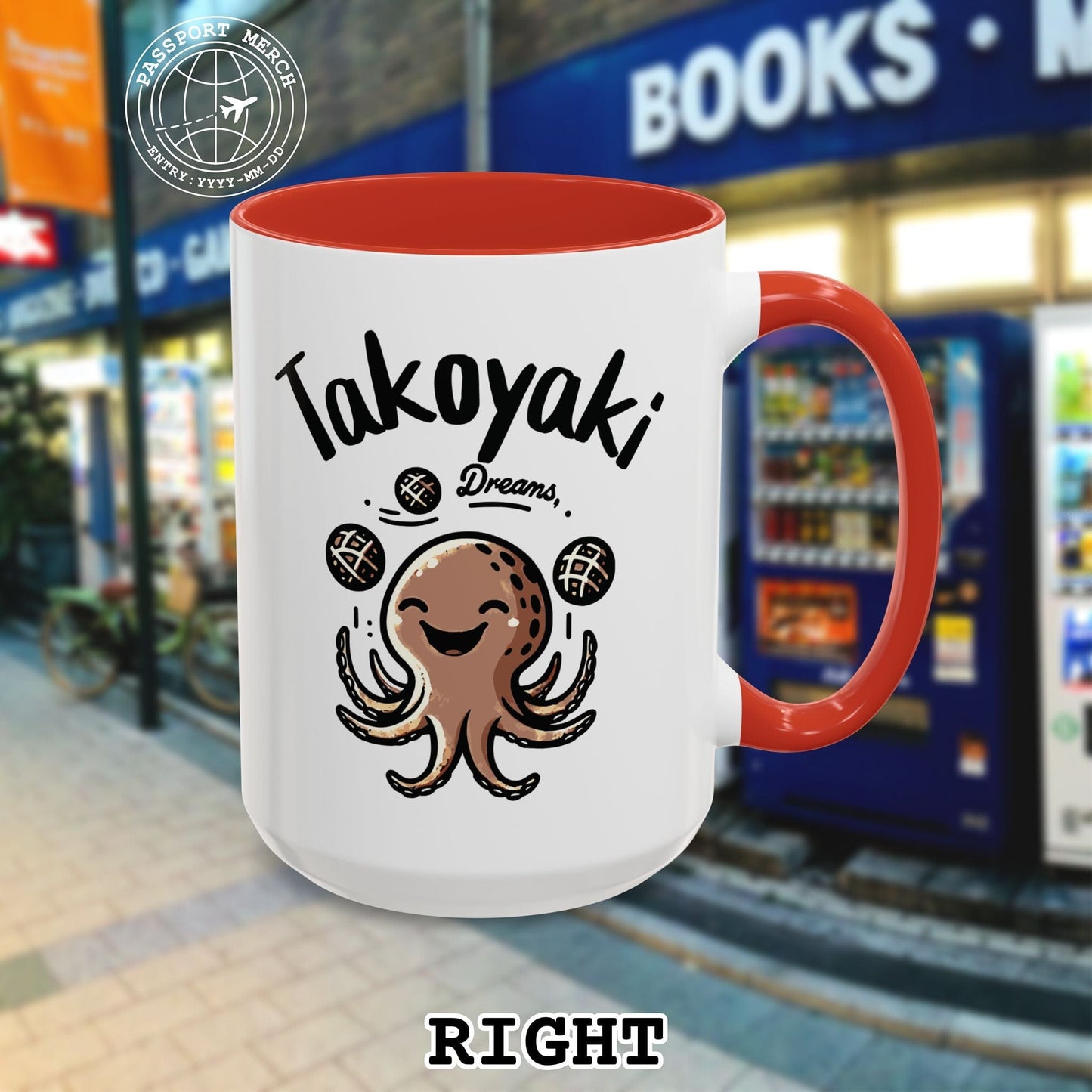 Takoyaki Dreams, Japan 15oz Mug