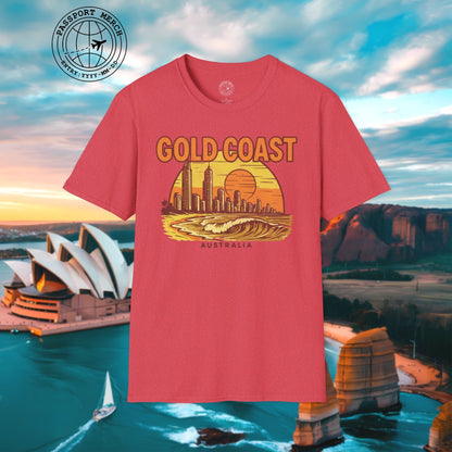 Gold Coast, Australia - 80's Vintage T-Shirt