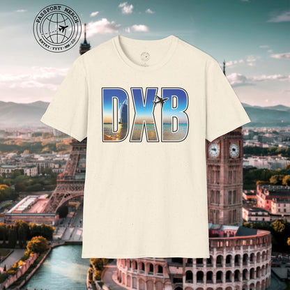 Airport Window Dubai United Arab Emirates DXB T-Shirt