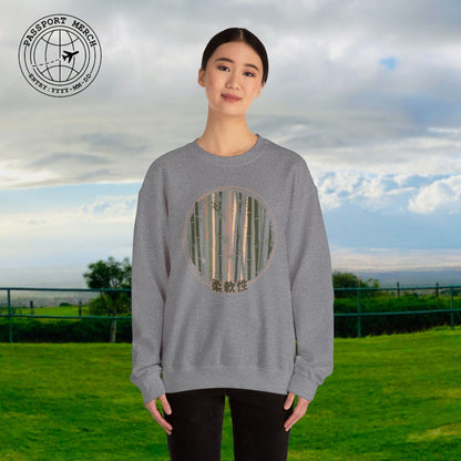 Japanese Jūnansei (Flexibility) Bamboo Crewneck