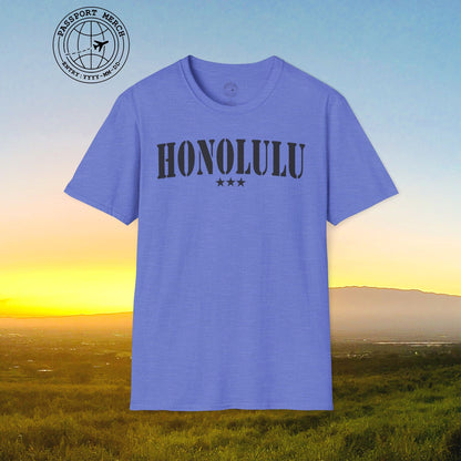 Classic Military, Honolulu, Hawaii T-Shirt
