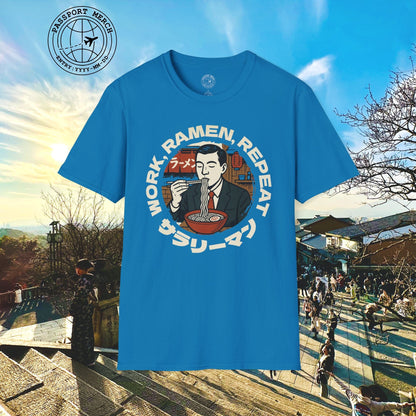 Salaryman - Work, Ramen, Repeat, Japan T-Shirt