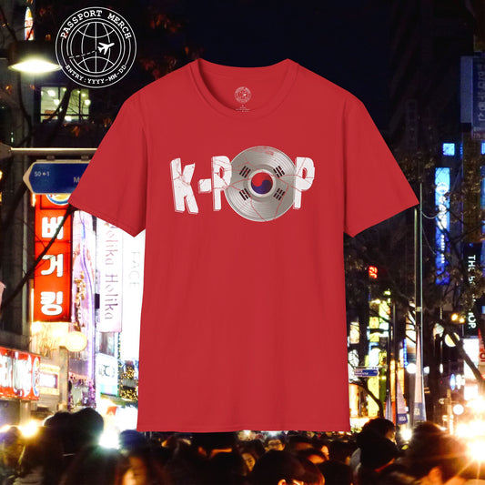 K-POP Vinyl, Korea T-Shirt