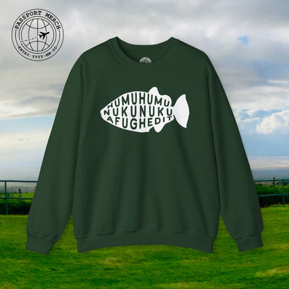 Humuhumu... nukunuku... afughedit, Hawaii Crewneck