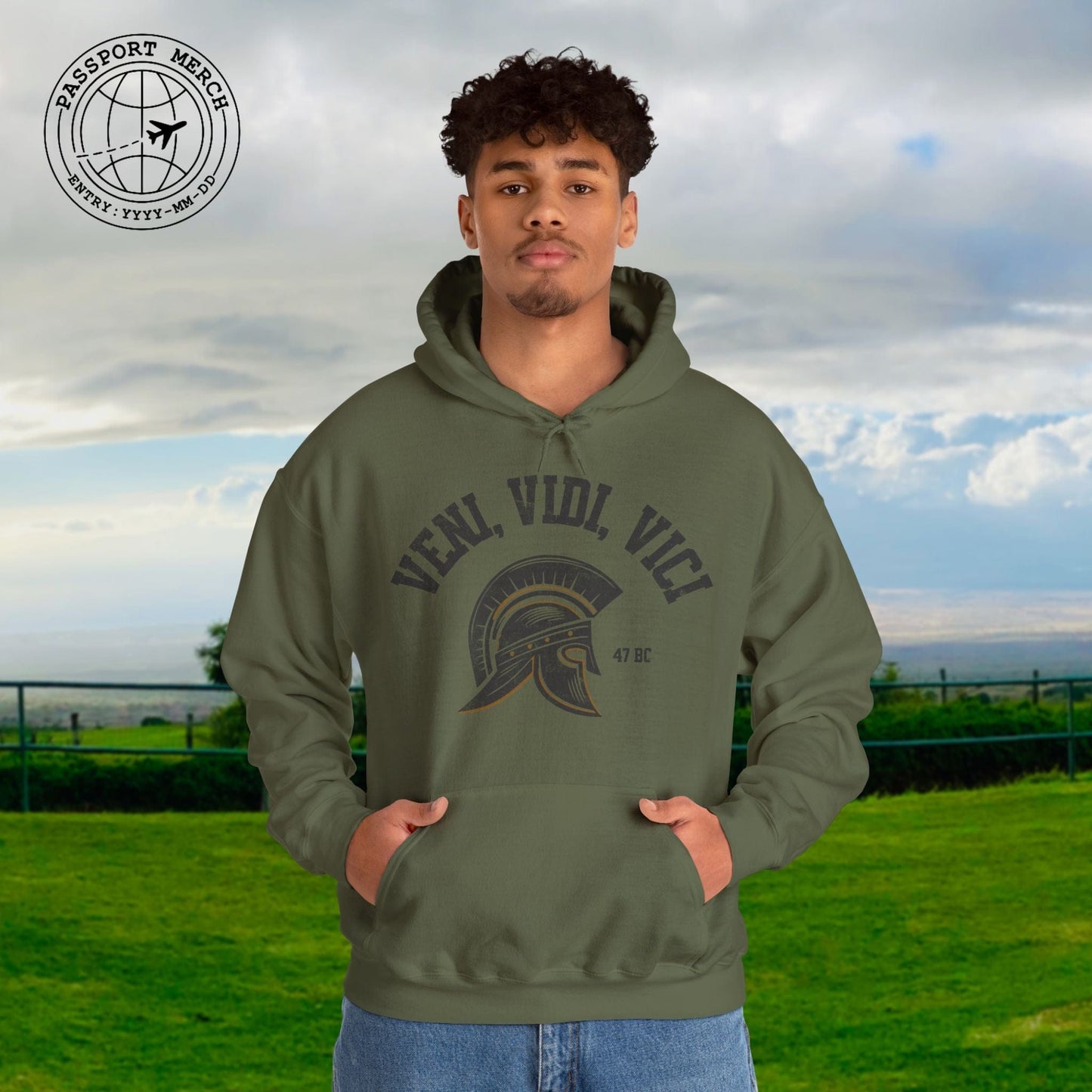 Veni, Vidi, Vici, Italy Hoodie