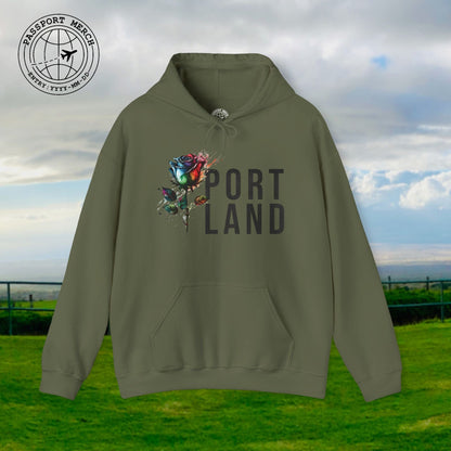 Portland Rose, Oregon Hoodie