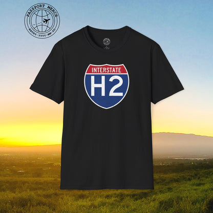 Signs of Wanderlust, Interstate H2, Hawaii T-Shirt