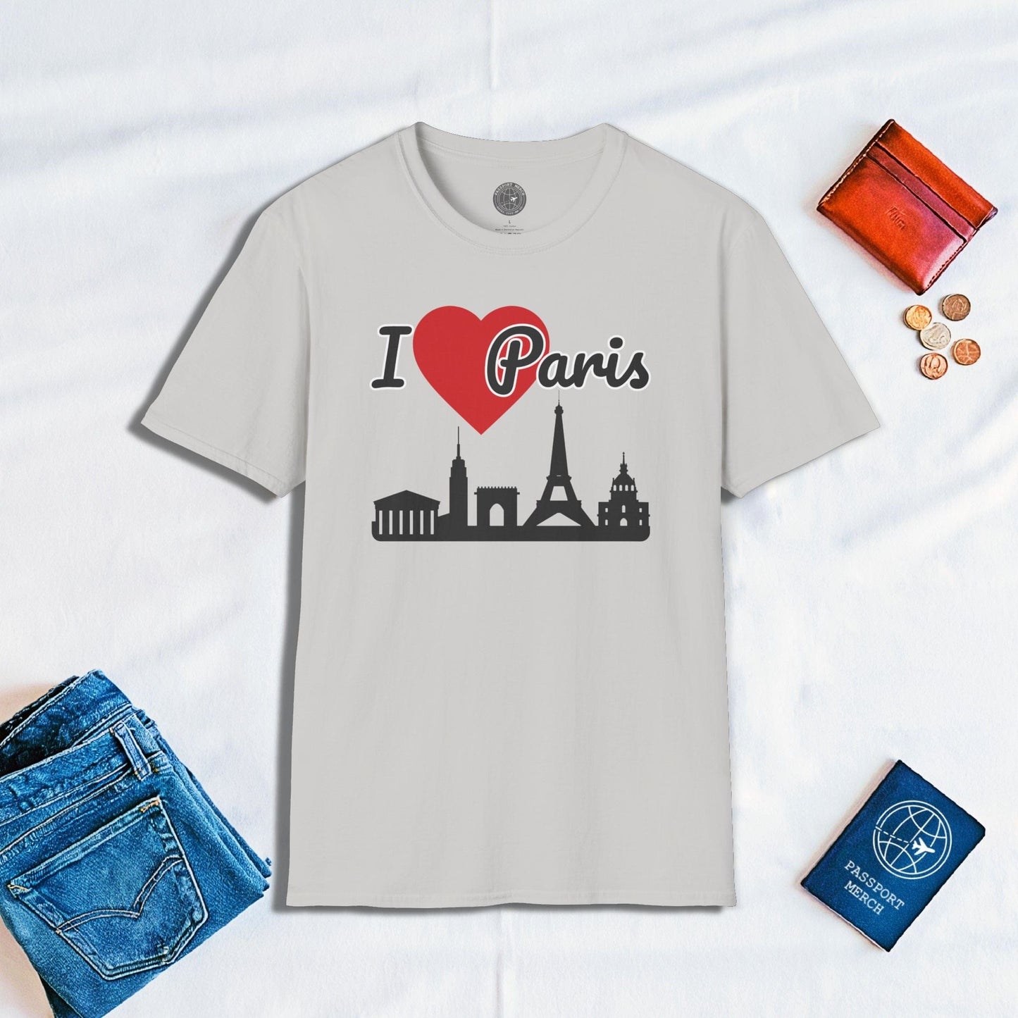 I Heart Paris France T-Shirt