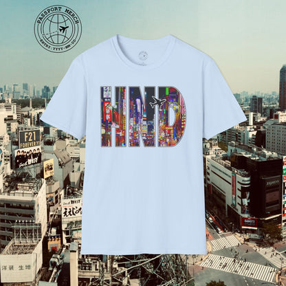 Airport Window Haneda Tokyo Japan HND T-Shirt