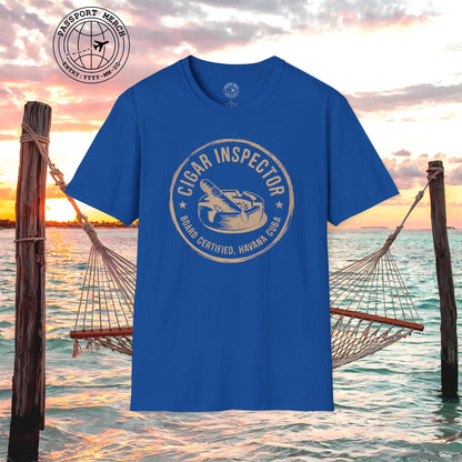 Board Certified Cigar Inspector, Havana, Cuba T-Shirt