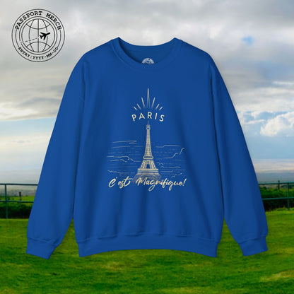 Paris C'est Magnifique France Crewneck