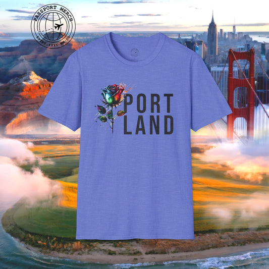 Portland Rose, Oregon T-Shirt