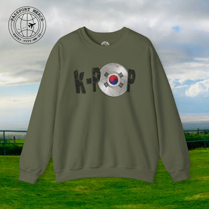 K-POP Vinyl, Korea Crewneck