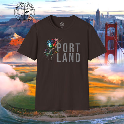 Portland Rose, Oregon T-Shirt